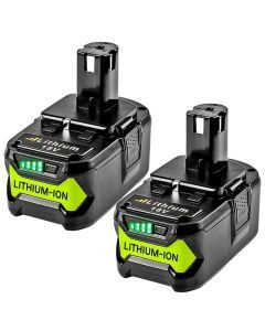 2pcs Lithium-Ion Battery for Ryobi One+