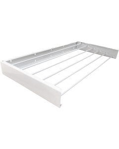 On The Road Wall Mounted Clothes Airer 100cm White