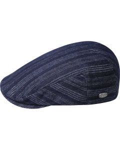 Bailey Gulick Mens Ivy Flat Cap Hat - Navy