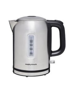 Morphy Richards 1L Equip 2200W Jug Kettle - Silver (MREK1SS)