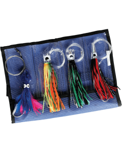 Williamson Master Kit - 4 x Assorted Trolling Lures in Mesh Lure Wrap