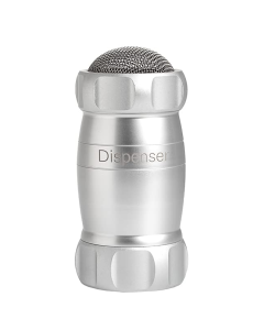 Marcato Aluminium Flour Dispenser/Shaker for Pasta & Baking (Sugar Sifter) - Silver