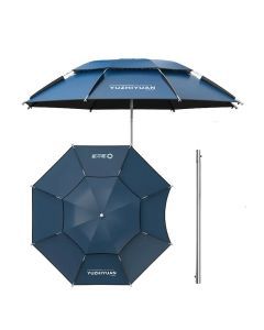 Fishing Umbrella Outdoor Sunshade Parasol with Pole