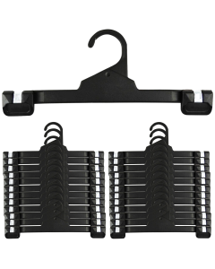 40x 310mm Heavy Duty Clip Hangers Bulk Pack For Pants/Skirts/Shorts/Dress (R31)