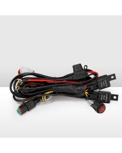 Lightfox 40A High Beam Wiring Harness With DT 3-Pin Connectors Fit LED Pod Light
