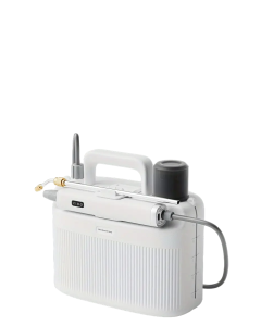 Portable Electric Sprayer with Adjustable Brass Nozzle - 5L/33.82oz Capacity, White