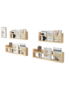 Delightful home for your childs favorite tales - this Wooden Bookshelf