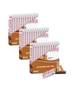 Maxines Burn Caramel Crunch Bar 12x40g x3