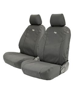 Razorback 4x4 XP7 Heavy Duty Canvas 2x Front Seat Covers Suitable for a Toyota Hilux 7th Gen (N70) STANDARD SEAT