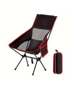 Folding Camping Chair with Footrest for Outdoor Comfort