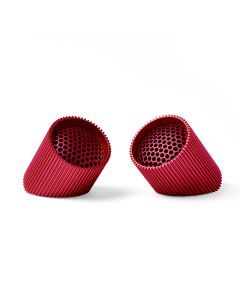Lexon Ray Set Of Magnetic Bluetooth Speakers - Red