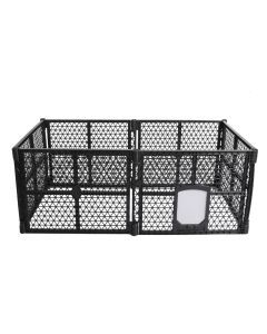 Pawz Pet Playpen Folding Dog Plastic Puppy Exercise Enclosure Fence 6 Panels