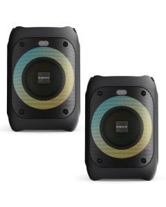 Majority PS100 - Bundled Party Speaker 40w Bluetooth Karaoke-DJ-Party-PA System - Black