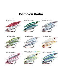 80gm Storm Gomoku Koika Jig - Slow Pitch Jig Fishing Lure