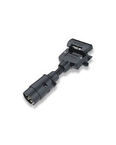 Narva 82235BL 7 Pin Large Round Socket on Car to 7 Pin Flat Plug on Trailer