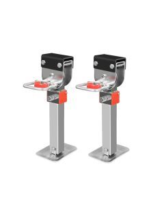 Manan 2X 410mm-545mm Drop Down Corner Steadies Legs 1200LB Caravan Trailer Steel