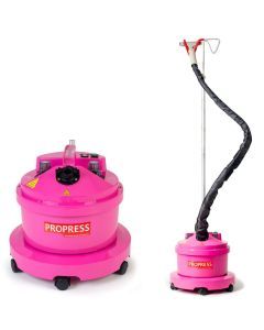PROPRESS Garment Steamer PRO290 - Pink (Heavy Duty Professional Clothes Ironing)