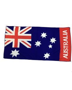 Australia Flag Beach Towel (150x75cm) - Souvenir for Australia Day
