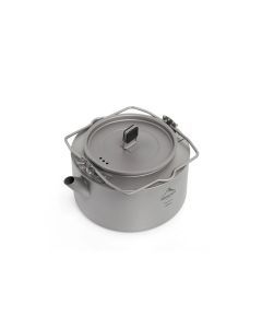 Ultralight Titanium Camping Kettle Outdoor Tea & Coffee Pot Grey