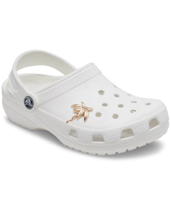 1x Crocs 3D Metal Gold Palm Tree Jibbitz Charm - 100% Authentic