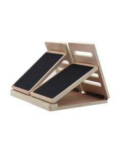 Wooden Slant Board - 4 Angle Yoga Accessory