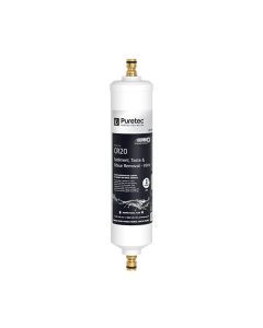 Puretec Caravan Inline Filter with Brass Hose Connectors, Capacity 7500 litres