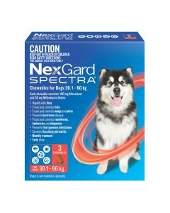 NexGard Spectra Dogs 30.1-60kg 3pk