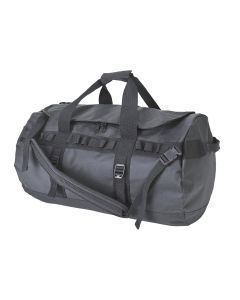 Portwest 70L Waterproof Duffle Bag - Black (Travel Gym Overnight Foldable Duffel)