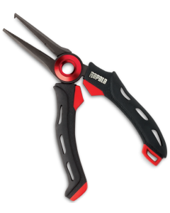 6 Inch Rapala RCD MagSpring Split Ring Pliers with Moulded Plastic Sheath
