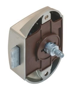 Large Push Button Catch - Matte Nickel