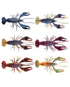 95mm Chasebaits Mudbug Weighted Soft Body Fishing Lure - Craw/Yabby Lure