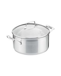 Scanpan Impact 24cm/4.8L Stainless Steel Dutch Oven with Lid  (Induction & Oven Safe)