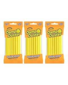Scrub Daddy Damp Duster - Yellow x3