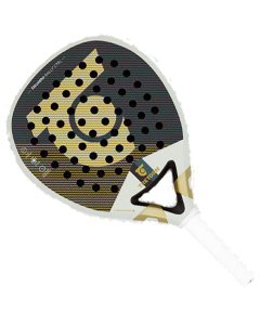 Tretorn Triumph Rally Control Padel Racquet Paddle Racket in Gold/White