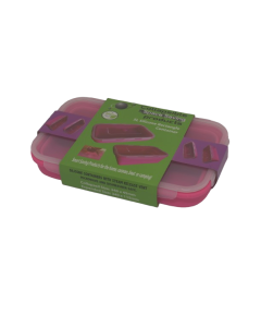 Collapsible Silicone Rectangle Container 5L - Pink