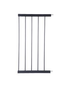 Levede Baby Safety Gate Adjustable Pet Stair Barrier 45cm Door Extension Black