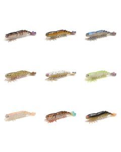 2 Pack of Zman 5 Inch Unrigged PrawnZ Elite Soft Plastic Lures