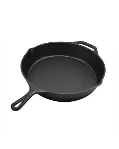 Toque Non Stick Frying Pan Cast Iron Steak Skillet Round BBQ Grill Cookware 30cm