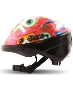CSA Ariel Purple Owl Pattern Childrens Bike Helmet Size 48-52cm