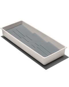 OXO Good Grips Compact Tiered Spice Drawer Organiser - Non-Slip Kitchen Storage Rack