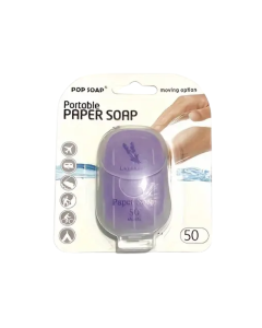 Paper Soap for Travel & Camping (50pcs)