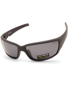 North Beach Ark Satin Black/Grey Polarised Men's Sports Sunglasses