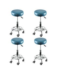 Levede 4x Barstool Swivel Salon Hairdressing Stool Barber Chair Equipment Beauty