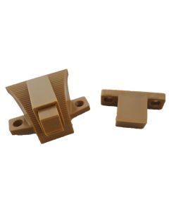 Caravan Cupboard Catch SP115-LB - Light Brown