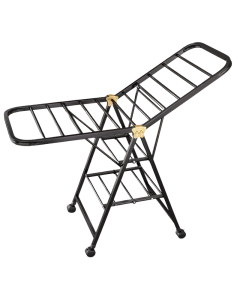 3-Tier Folding Stainless Steel Laundry Drying Rack