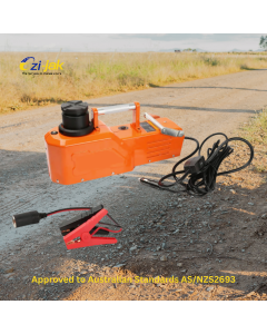 Maxi-Jak 10T 12V Electric Hydraulic Jack & Rattle Gun - Heavy Duty Tyre Changing Kit | AS/NZS2693 Approved