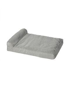 Pawz Pet Bed Memory Foam Orthopedic Dog Beds Waterproof Inner Washable Grey M