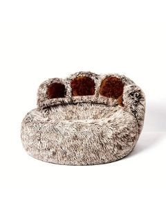 Cuddly Cute Bear Paw Shape Pet Sofa