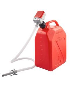 Portable Battery-Powered Fuel Pump Nozzle Series - Red