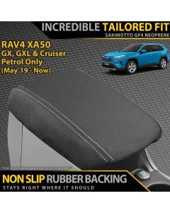 Toyota RAV4 XA50 GX/GXL/Cruiser Petrol Neoprene Console Lid Cover (In Stock)